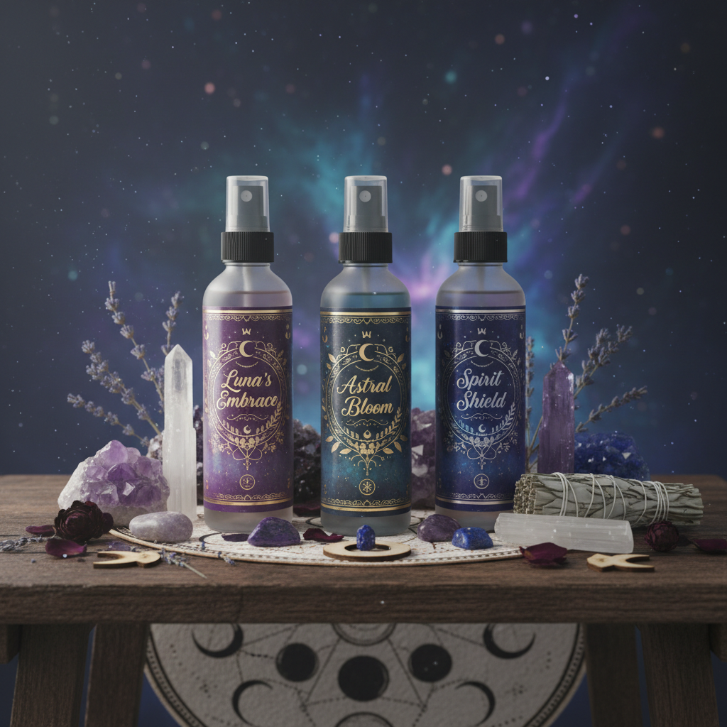 Aura Mist Sprays - spiritual mystical product photo