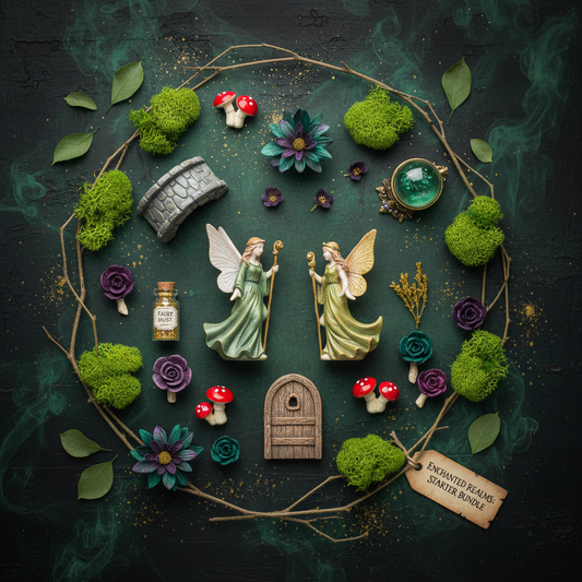 Fairy Garden Starter Bundle - enchanted whimsical product photo
