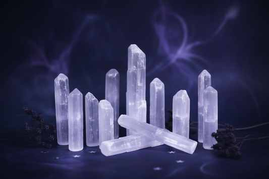 Selenite Charging Sticks